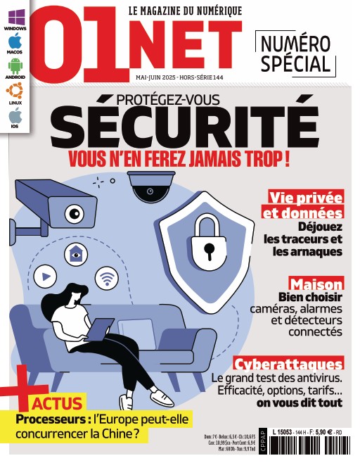 couverture de : 01net Hors-S&eacute;rie