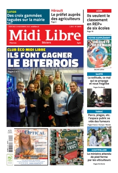 Midi Libre Béziers
							- 29/11/2023 | 