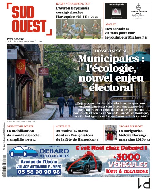 couverture de : Sud Ouest Pays Basque