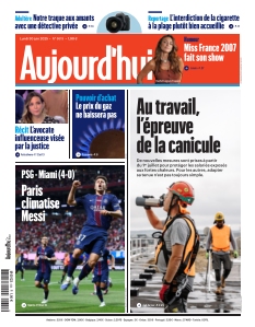 Aujourd'hui en France | 
