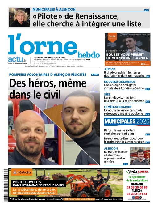 couverture de : L'Orne Hebdo