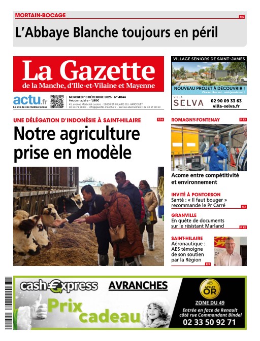 couverture de : La Gazette de la Manche, d'Ile-et-Vilaine et Mayenne