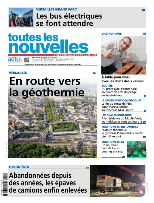 couverture de : Toutes Les Nouvelles Versailles