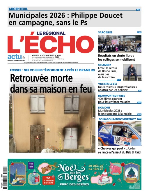couverture de : L'Echo Le R&eacute;gional