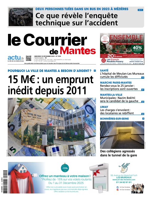 couverture de : Le Courrier de Mantes