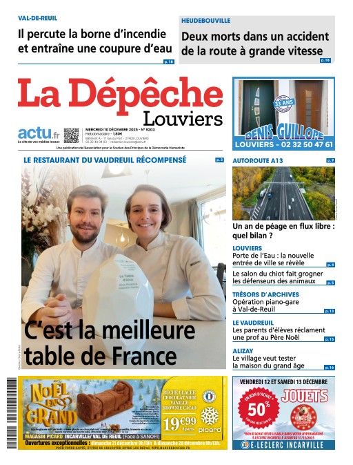 couverture de : La D&eacute;p&ecirc;che - Louviers