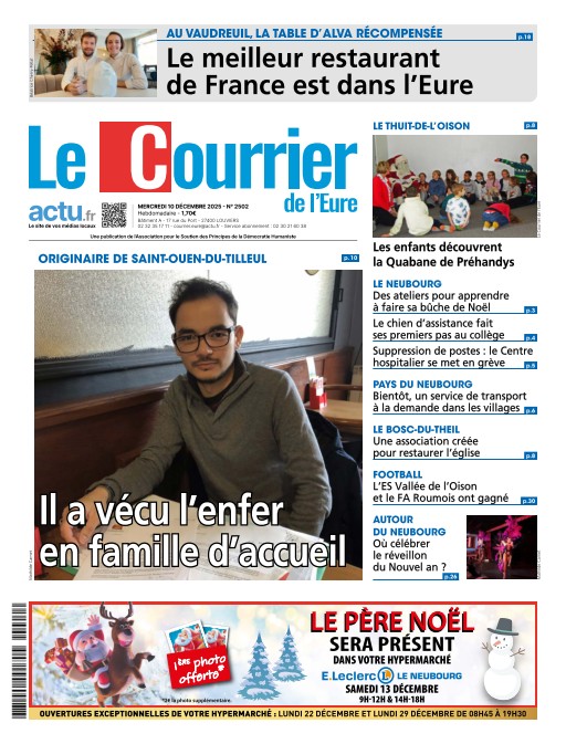 couverture de : Le Courrier de l'Eure