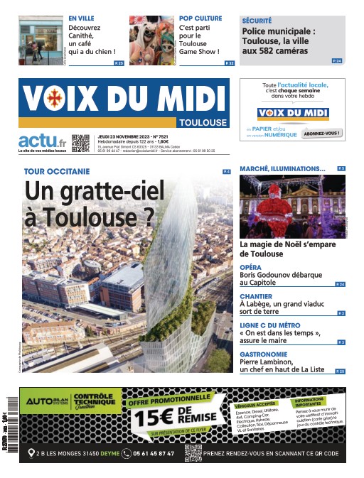 couverture de : Voix du Midi Toulouse