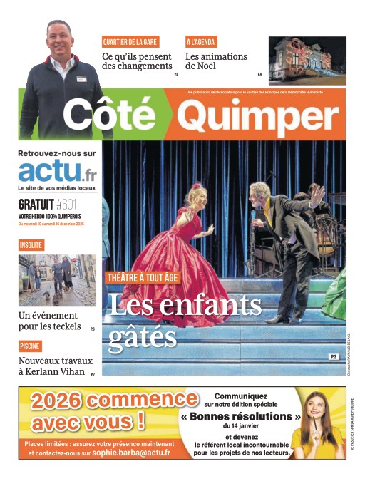 couverture de : C&ocirc;t&eacute; Quimper